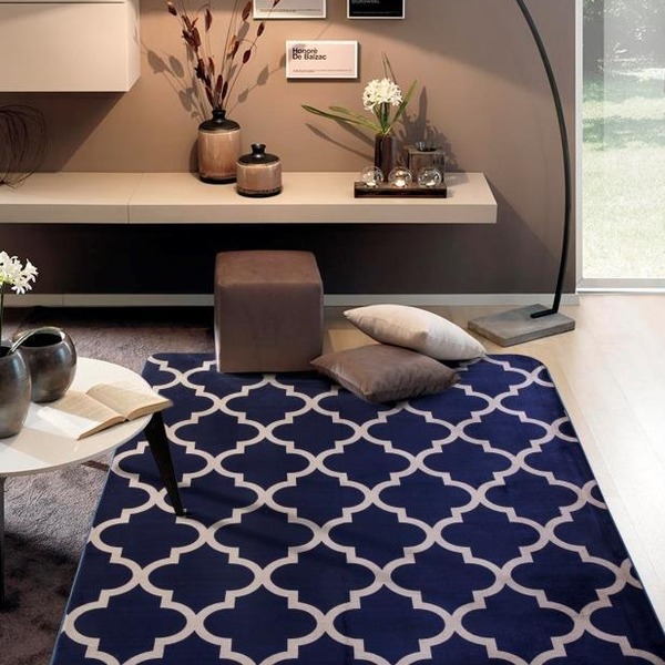 Tapete Estampa Geometrica 2,00x2,40m Aveludado