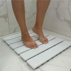 Tapete Estrado Para Banheiro Cobalto Plastic Branco