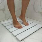 Tapete Estrado Para Banheiro Cobalto Plastic - Branco