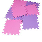 Tapete Eva Linha Decora - Lilas E Rosa