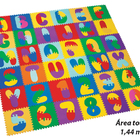 Tapete Eva Tatame Alfanumerico Fofinho 36 Pecas