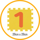 Tapete Eva Tatame Alfanumerico Texturizado 36 Pecas