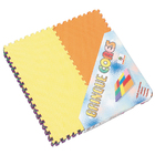 Tapete Eva Tatame Brinque Cores Liso 12 Pecas