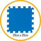 Tapete Eva Tatame Liso Colorido Fofinho 10 Pecas