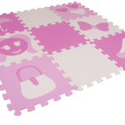 Tapete Eva Tatame Menina 9 Pecas Linha Decora