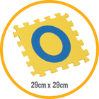 Tapete Eva Tatame Numerico 5 Mm 10 Pecas Ligth