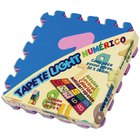 Tapete Eva Tatame Numerico 5 Mm 10 Pecas Ligth