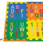 Tapete Eva Tatame Tapetao Alfanumerico 4 Pecas