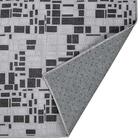 Tapete Facile Cinza Quadros 0,50x1,00m - São Carlos