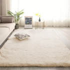 Tapete Felpudo 1,40 X 1,00 Peludo Para Sala E Quarto Nude Cas