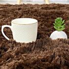 Tapete Felpudo 140x100 Peludo Para Sala E Quarto - Casu 300x2