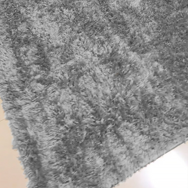 Tapete Felpudo 200x140 Peludo Para Sala E Quarto Cinza Casen