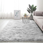 Tapete Felpudo 300x200cm Cinza Para Sala Quarto Fofinho - Casu