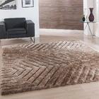 Tapete Felpudo 3d Silk Himalaya Des 01 Bege 3,00x4,00m - Niaz