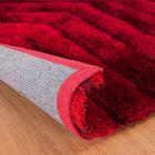 Tapete Felpudo 3d Silk Himalaya Des 01 Vermelho 2,00x3,00m -