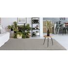 Tapete Felpudo Aconchego Cinza 2,00x2,40m Edantex