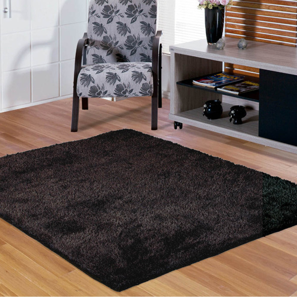 Tapete Felpudo Apolo Soft Casa Dona 200x250 Preto