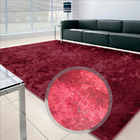 Tapete Felpudo Apolo Soft Casa Dona Vermelho 100x150cm