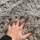 Tapete Felpudo Cronos   Casa Dona Retangular 200x240cm Cinza