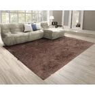 Tapete Felpudo Lunar N Café Kriar Tapetes