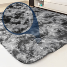 Tapete Felpudo Macio Cinza Mesclado 200x240cm Casen