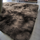 Tapete Felpudo Mesclado 200x140 Marrom Para Sala Casen