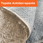 Tapete Felpudo Para Sala 200x300cm Nude Casen