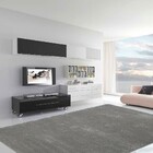 Tapete Felpudo Para Sala Casa Dona Cinza 150cm X 200cm