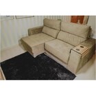 Tapete Felpudo Pelo Alto Decoração Luxo 1,50x1,00 Preto