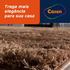 Tapete Felpudo Peludo Para Sala E Quarto Casen 140x100cm Marr