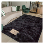 Tapete Felpudo Peludo Para Sala E Quarto Casen 200x240cm Preto