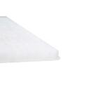 Tapete Felpudo Pluma 01 Branco 1,40x2,00m Edantex