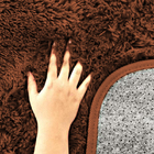 Tapete Felpudo Sala E Quarto Casu 300x200cm Marrom