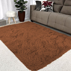 Tapete Felpudo Sala E Quarto Casu 300x200cm Marrom