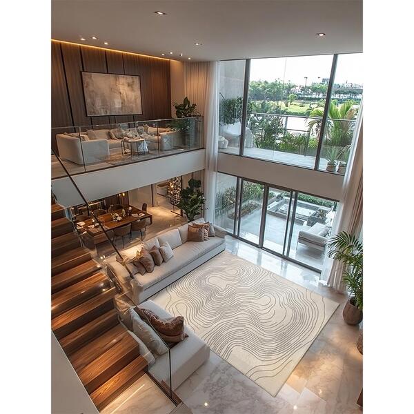 Tapete Fingerprint Singular 200x350cm Tapetes São Carlos