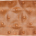 Tapete Flexível Felpudo Em Pvc 57x34x1,5 Cm - Caramelo - Astra