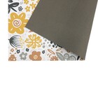 Tapete Retangular Flores  PVC Multicolorido Áreas Internas e Externas 1,20x1,80m Kapazi