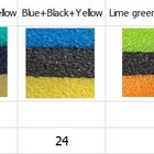 Tapete Flutuante Gigante - 5,5m X 1,85m Amarelo/verde