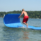 Tapete Flutuante Gigante - 5,5m X 1,85m Azul/amarelo