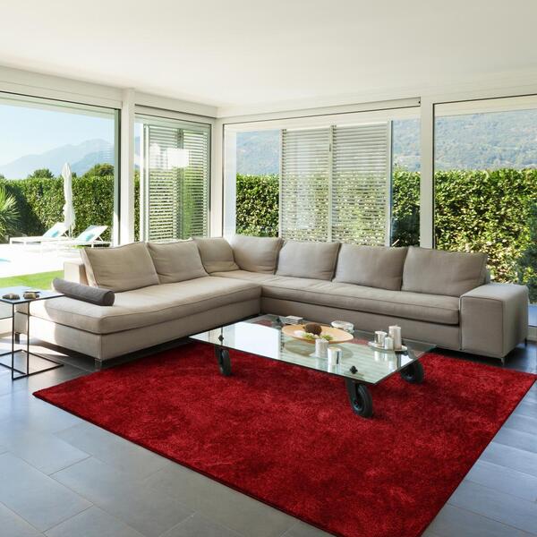 Tapete Foffo 2,00x2,50 - Tapetes São Carlos - Cereja