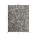 Tapete Foffo Retangular Shag (150x200) Chumbo