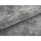 Tapete Foffo Retangular Shag (200x250) Chumbo