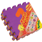 Tapete Fofinho Numerico 12 Peças 29x29 Cm Mingone