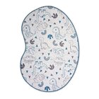 Tapete Formato Orgânico Frisson Plus Infantil São João Azul/c