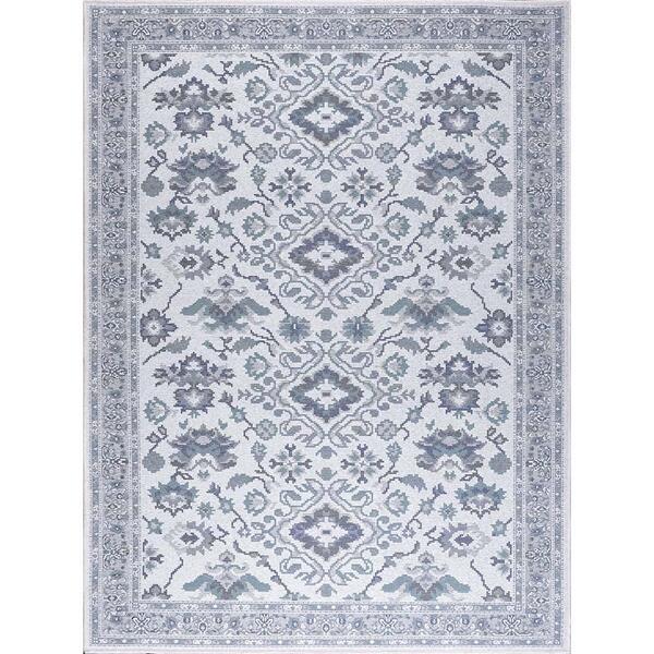 Tapete Funcional Medalhao 55 Cinza-azul Claro 0,50x0,80m - J