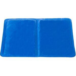 Foto de Tapete Gelado Pet Cães E Gatos Tamanho Gg 50x90cm Azul