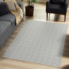 Tapete Geométrico Nice 135x200cm Cinza - Antiderrapante