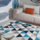 Tapete Geométrico Para Sala 2 00m X 2 50m Allegra Jolitex - G