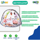Tapete Ginásio Atividades Bebê C/ Luz E Musica Zoo Maxi Baby