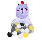 Tapete Ginásio Com Bolinhas Para Bebê Movie Cinza Maxi Baby